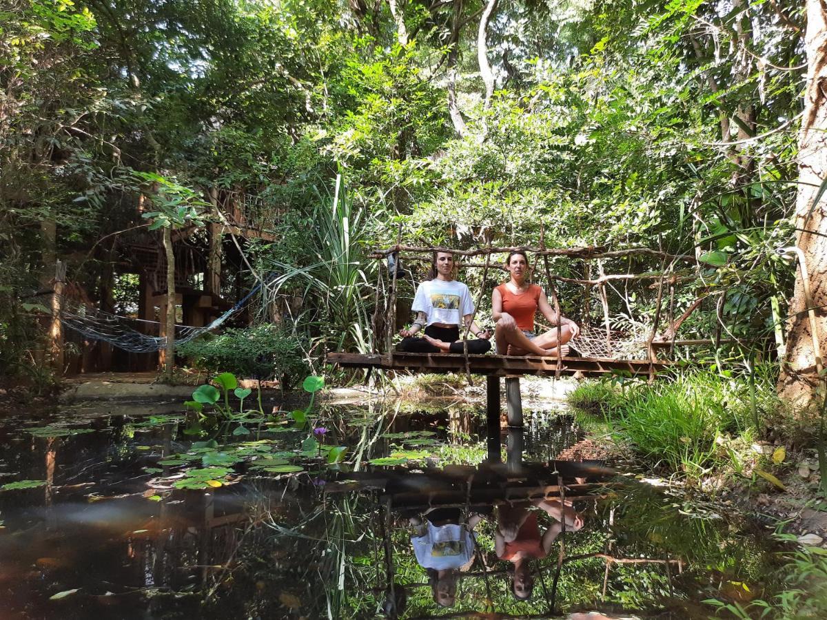 Habarana Tree House Mutu Village Exteriör bild