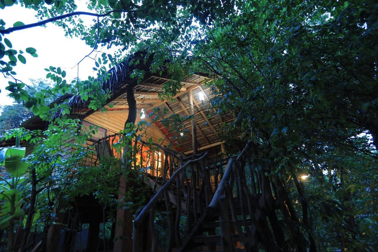 Habarana Tree House Mutu Village Exteriör bild